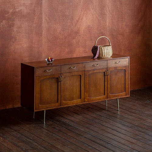 장미맨숀  브루나 원목 사이드보드