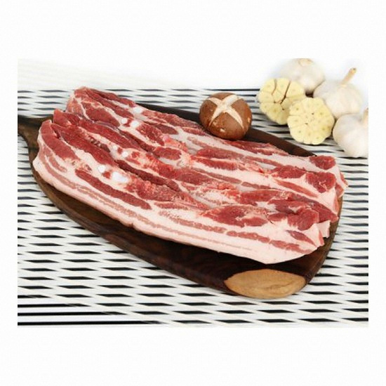 한마당 한돈 삼겹살 구이용 100g (1개)_이미지