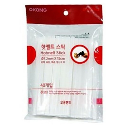 오공  핫멜트 스틱 미니 (40개)