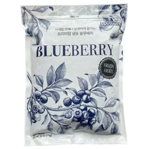  웰루츠 프리미엄 냉동 블루베리 1kg [3개] 상품이미지