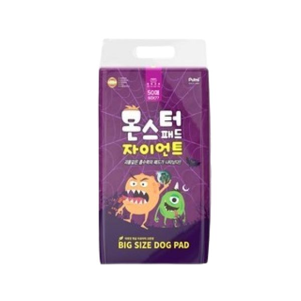 푸르미 몬스터패드 자이언트 50매 (4개)_이미지