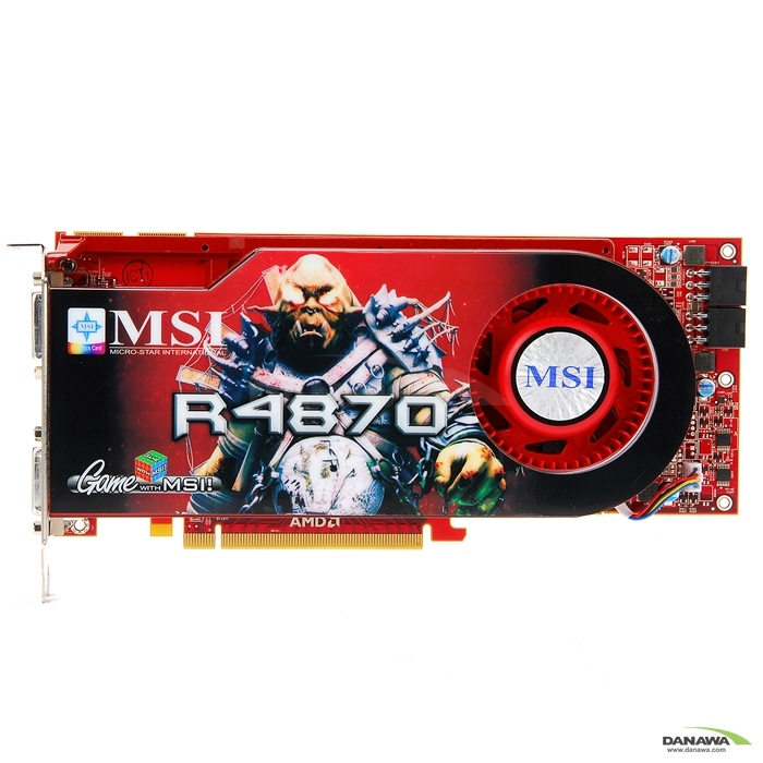 MSI 라데온 HD 4870 R4870-T2D512 512MB_이미지