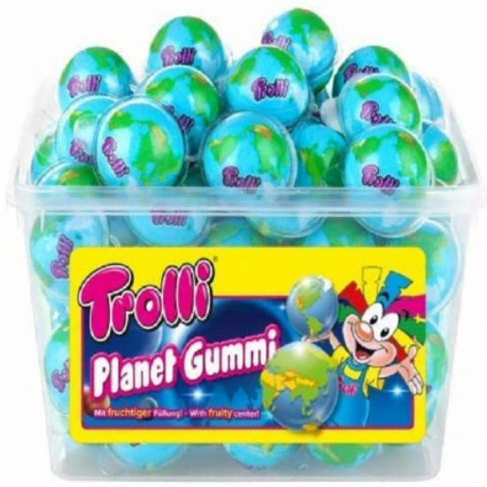 트롤리 지구젤리 60개입 1128g (해외) (1개)