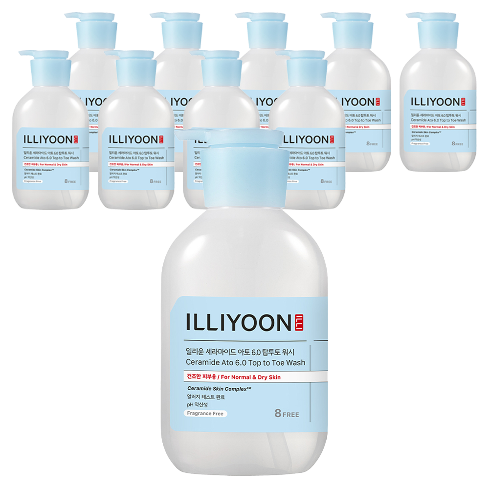 일리윤 세라마이드 아토 6.0 탑투토 워시 500ml (10개)_이미지