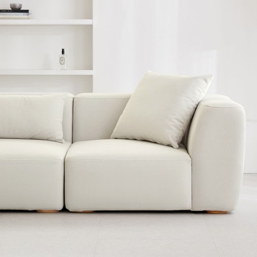 그리드슬립 피르메 팔걸이 아쿠아텍스 패브릭 소파 1인용 (스툴별도)_이미지