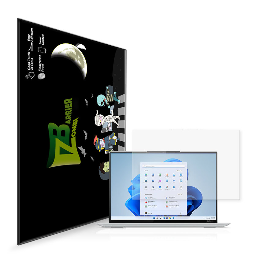 좀비베리어 레노버 요가슬림7 카본 14ACN6 퓨어저반사 액정필름_이미지