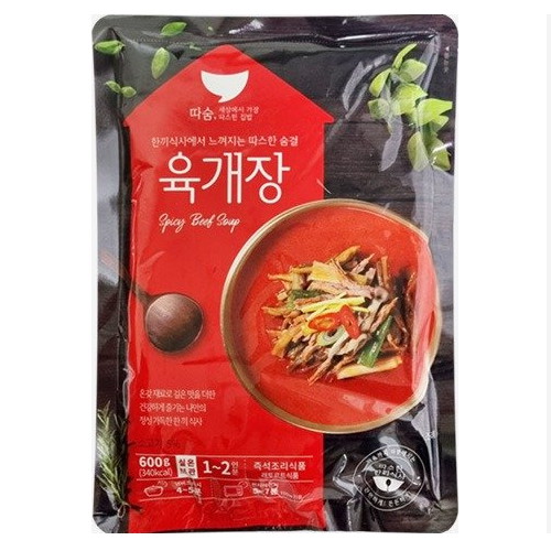 선미식품 따숨 육개장 600g (25개)_이미지