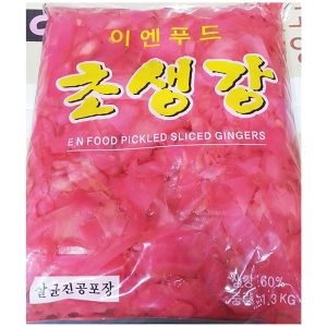 이엔푸드 업소용 식당 횟집 식자재 재료 이연 적초생강 1.3kg