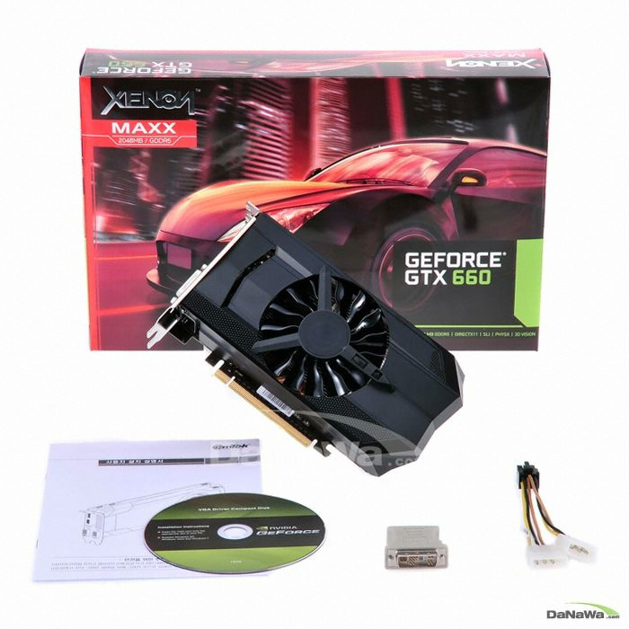 이엠텍 XENON 지포스 GTX660 MAXX D5 2GB_이미지