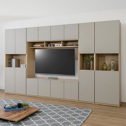 블리스데코 루시드 월플렉스 높은 거실장세트 3400_이미지