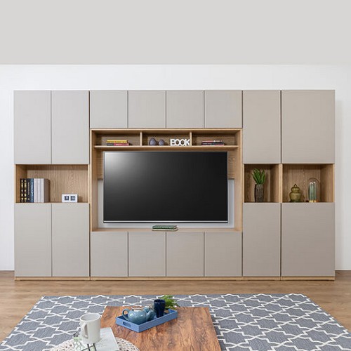 블리스데코 루시드 월플렉스 높은 거실장세트 3400_이미지