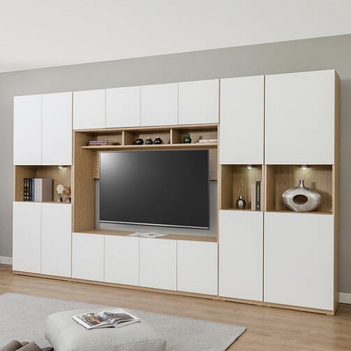 블리스데코 루시드 월플렉스 높은 거실장세트 3400_이미지