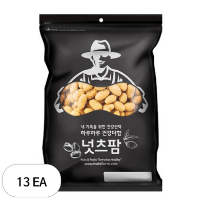 넛츠팜 꿀땅콩 1kg (13개)