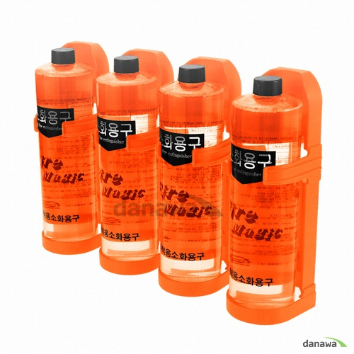 우성아이엔디 화이어매직 투척용 소화기 600ml (4개)_이미지