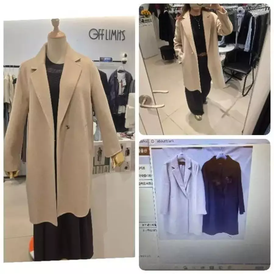 MG01 최대70%인하최종가 시크베이직한 핸드테일러드하프스넵울캐시기 S51914878