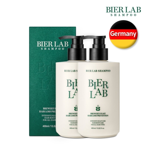 비어랩 독일 맥주효모 탈모샴푸 400ml (2개)_이미지