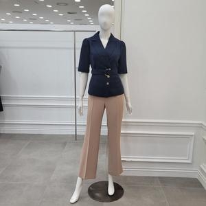 미니멈 버클 하이웨스트 팬츠 MZBGWP4860BE