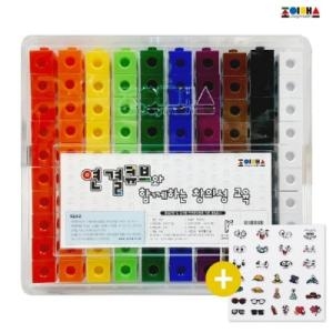 조이매스 연결큐브 10색 100pcs 국내생산