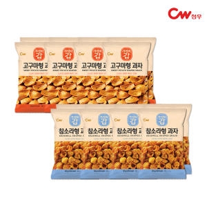 청우식품 참소라형 과자 120g 8개
