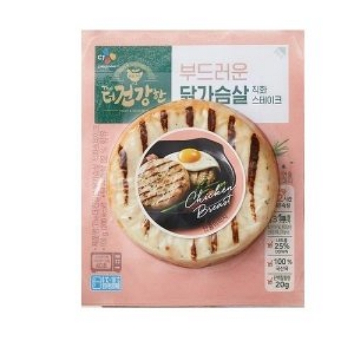 CJ제일제당 The더건강한 닭가슴살 직화스테이크 100g이미지입니다. 누르면 해당 게시물로 새창이동합니다.