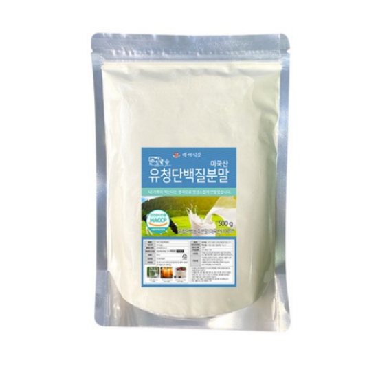 백세식품 유청단백질분말 500g (1개)_이미지