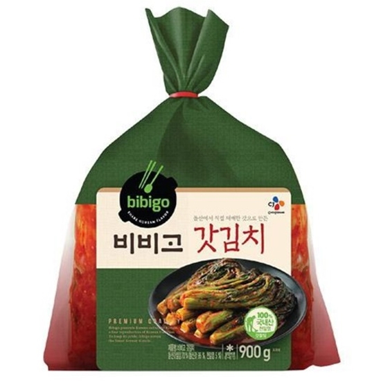 비비고 갓김치 900g (2개)_이미지