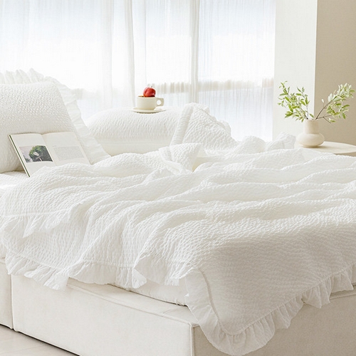 퓨어슬립 코코프릴 여름 써커 이불베개세트