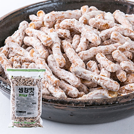 에코푸드 생강맛 스낵 1.5kg (1개)_이미지