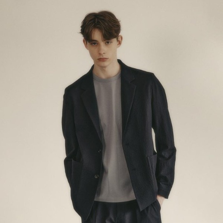 지이크 시어서커 싱글 셋업 자켓 PIEAD4027