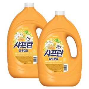 샤프란 실내건조 로맨틱 코튼 3.1L (2개)_이미지