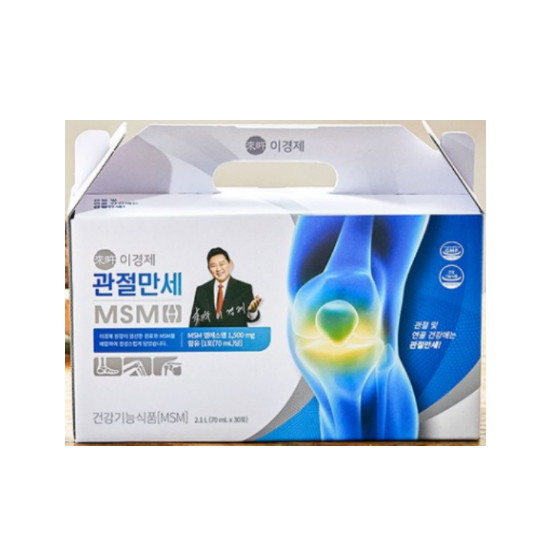 래오이경제 관절만세 MSM 70ml 30포 (3개)