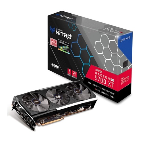 SAPPHIRE 라데온 RX 5700 XT NITRO+ Special Edition OC D6 8GB Tri-X (해외구매)_이미지