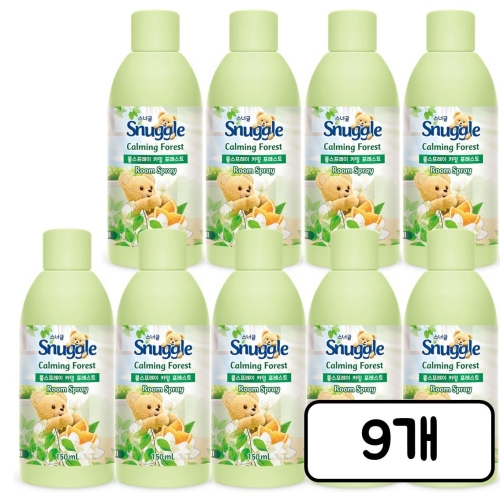 스너글 룸스프레이 카밍 포레스트 리필 150ml (9개)_이미지
