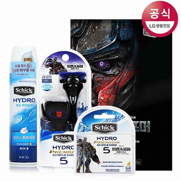 쉬크 하이드로5 프리미엄 트랜스포머 옵티머스프라임 팩