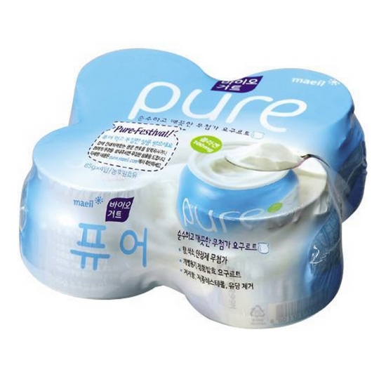 매일유업 퓨어 요구르트 85g (4개)_이미지