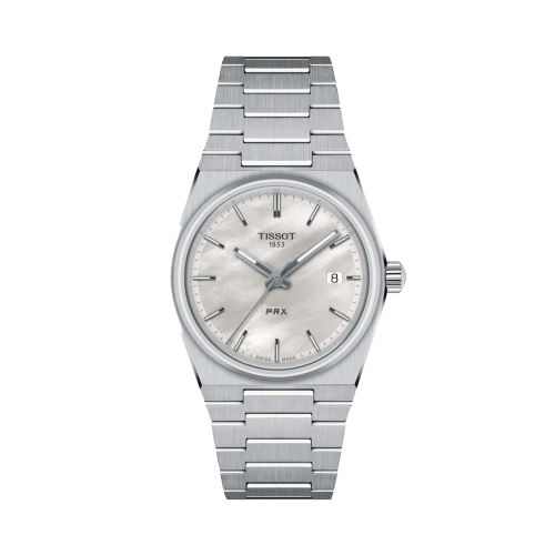 티쏘 T137.210.11.111.00 PRX 남성 메탈 쿼츠 35mm