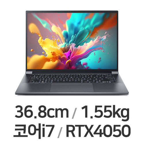 에이서 스위프트 X 14.5 OLED Studio SFX14-71G 4050 32G (SSD 2TB)_이미지