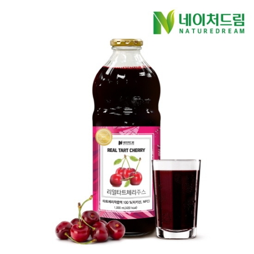 네이처드림 몽모랑시 NFC착즙 타트체리 주스 1L (1개)_이미지