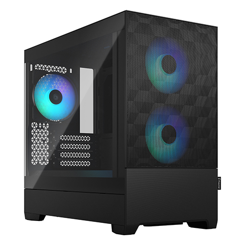 Fractal Design Pop Mini Air RGB Clear 강화유리 (블랙)_이미지