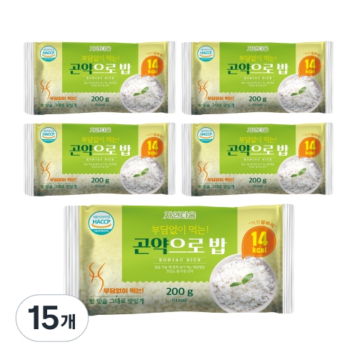 자연다움 부담없이 먹는 곤약으로 밥 200g_이미지