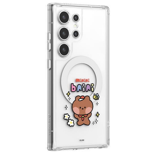 뉴니스 갤럭시S24 라인프렌즈 미니니 맥세이프 케이스