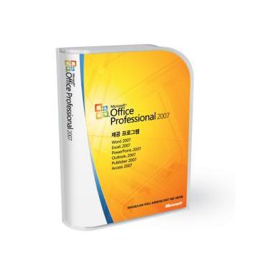 Microsoft Office 2007 Professional (처음사용자용 영문)_이미지
