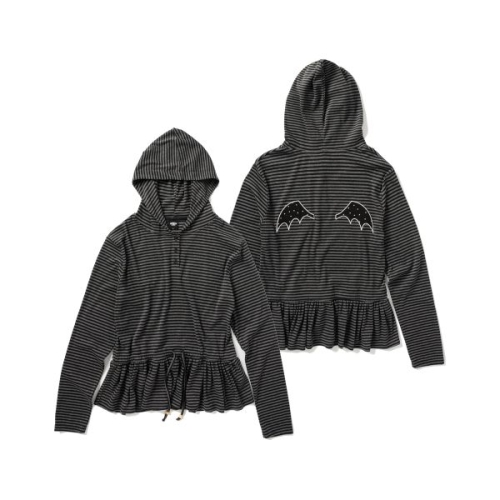 슈퍼서브 데빌 윙 프릴 후디 블랙 1935838