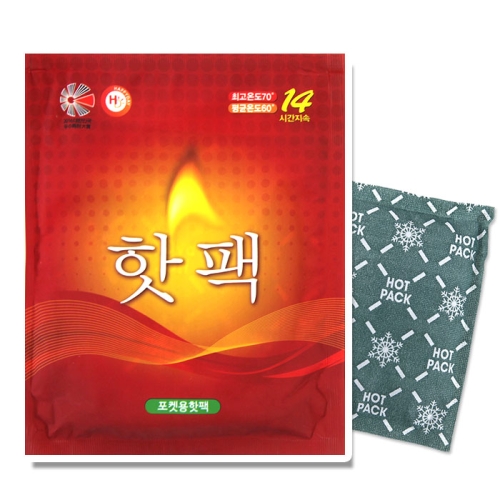 포켓용 핫팩 100g 30개