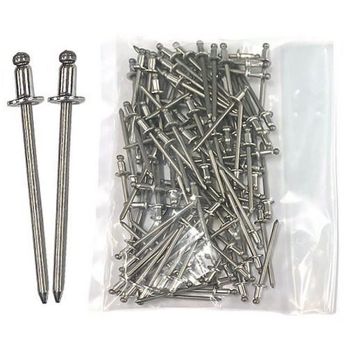 명화금속 스텐 리벳못 4.0x8mm (100pcs)