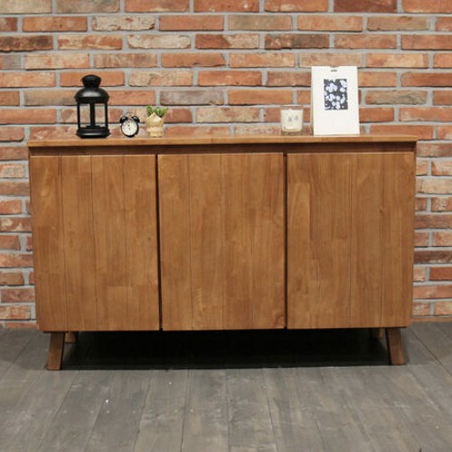 리버퍼니쳐 스카니아 원목 높은 거실장 1200