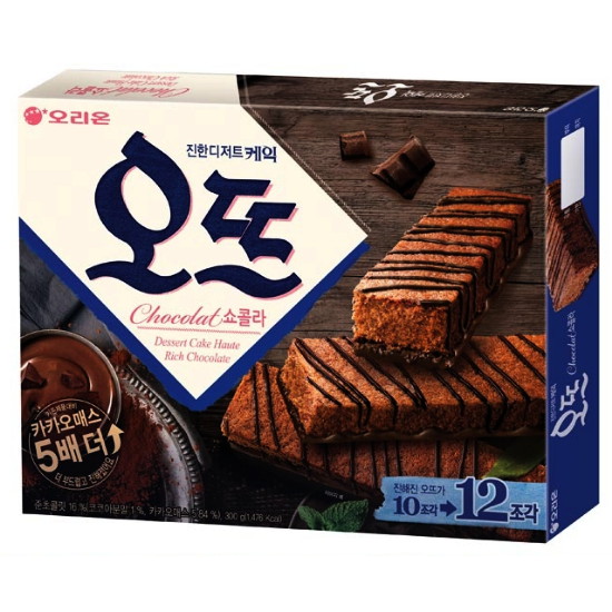 오리온 케익오뜨 쇼콜라 300g (3개)_이미지