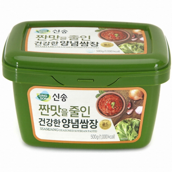 신송식품 짠맛을 줄인 건강한 양념쌈장 500g (1개)_이미지