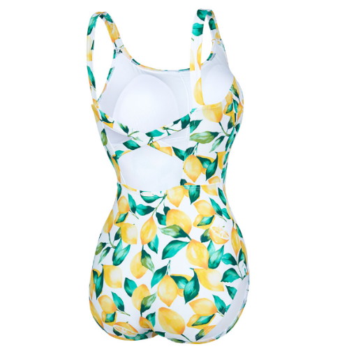 레노마수영복 여성 레몬 모노키니 옐로우 RN-LS2E311-YE_이미지