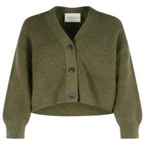  클로즈드 가디건 C96099 98L 22681 Green